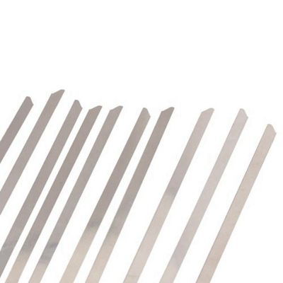Self Locking Zip Cable Ties 316 Stainless Steel 7.9mm Width 0.25mm Thickness