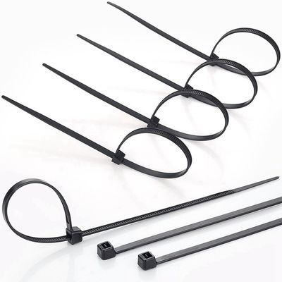 Nylon 66 Self Adhesive Cable Clamp Plastic Adjustable Wire Clamp 6x10.6 Inch