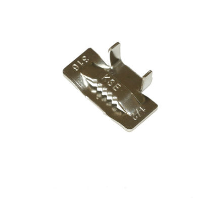 Heavy Duty Teeth Type Stainless Steel Banding Buckles SUS 304 316 3/8 Inch Width