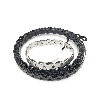 3/4 Inch Perforated Stainless Steel Banding Strip Galvanized 0.6 *12.7MM