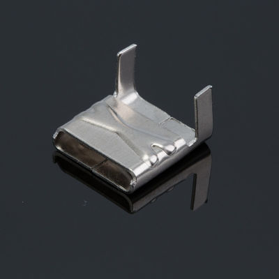 Adjustable 201 304 316 Stainless Steel Wing Seal Strap Buckle L Type Nature Color