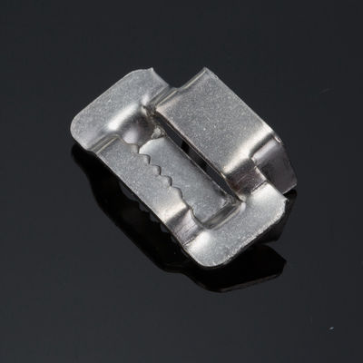 304 Stainless Steel Cable Tie Buckle 5/8" Tooth Type Packing Buckle