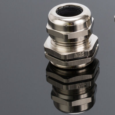 Brass NPT 1/2 Cable Gland IP68 PG9 - PG63 M6 - M80 With Locking Nut