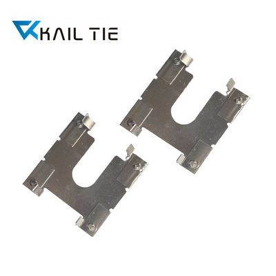 Silver Solar Panel Grounding Clips Anti Corrosive Earthing Cable Clip Customized