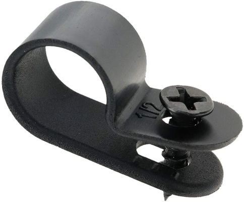 1/2 Inch Cable Tie Accessories Nylon Wire Fixed Plastic Clamp Clip 1.2mm Thincness