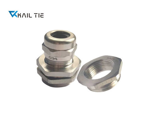 1/2" SS304 Stainless Steel Cable Gland Waterproof In Wire Fittings