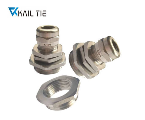 Metal Cable Accessories 304 Stainless Steel Cable Gland For G3/4-G1 Metal Thread Adapter