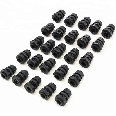PG9 Nylon Cable Gland Joint Waterproof IP68 For 4mm - 8mm Dia Cable Wire