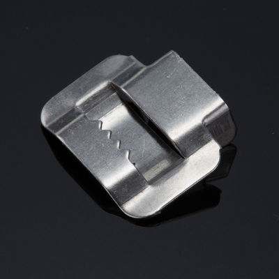 1/4 Inch Stainless Steel Banding Buckle Tooth Type Metal Side Release Buckle